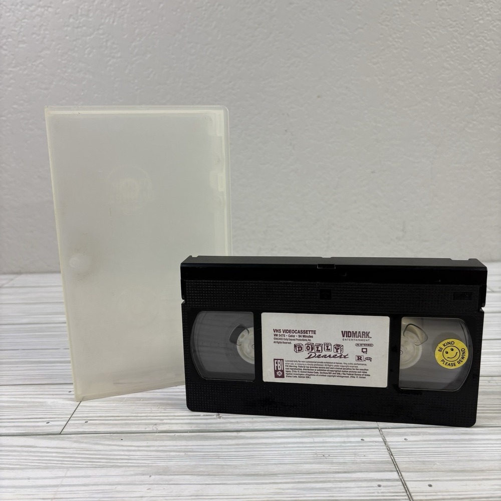 Dolly Dearest VHS Tape 1991 Vidmark Horror Thriller Vintage 90s Rental